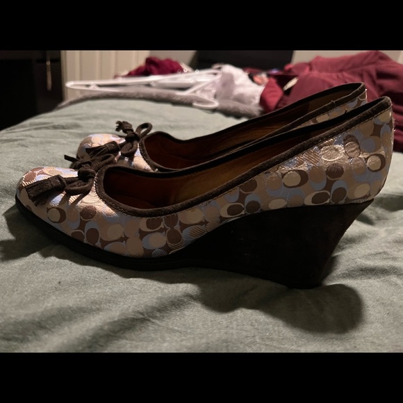 Coach wedges - Picture 1 of 2